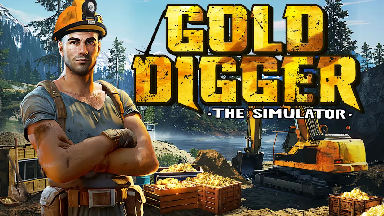 Screenshot of Nintendo Switch game Gold Digger: The Simulator