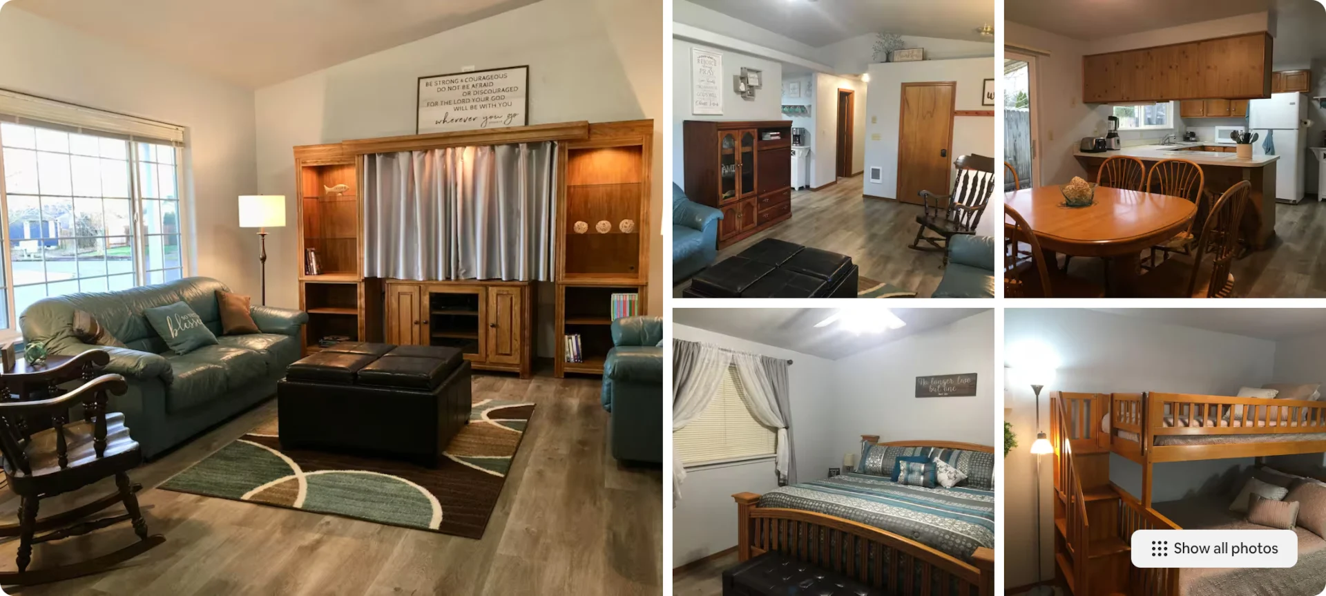 Airbnb host Bob-and-Kristen0 listing: Family Blessings Retreat
