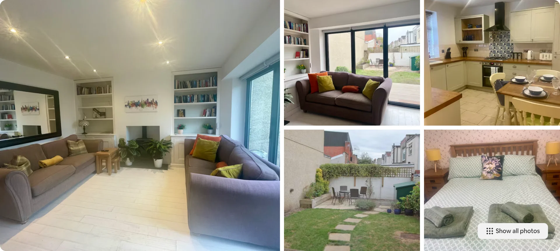 Airbnb host Helen3 listing: Cosy Victorian House Close to Bristol City Centre