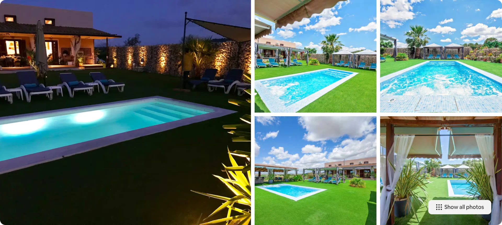 Airbnb host Elaine701 listing: Exclusive winter getaway: Villa Son Gat Mallorca