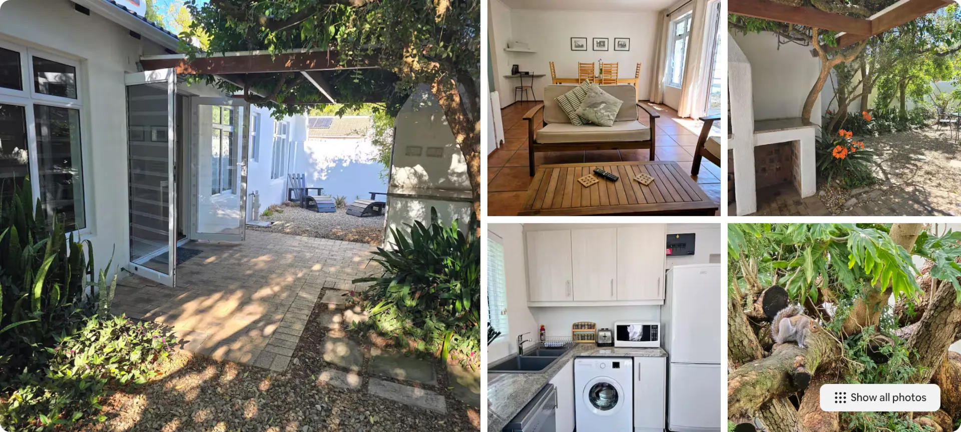 Airbnb host Shelley159 listing: Stellenbosch Cottage, Entire House & Garden